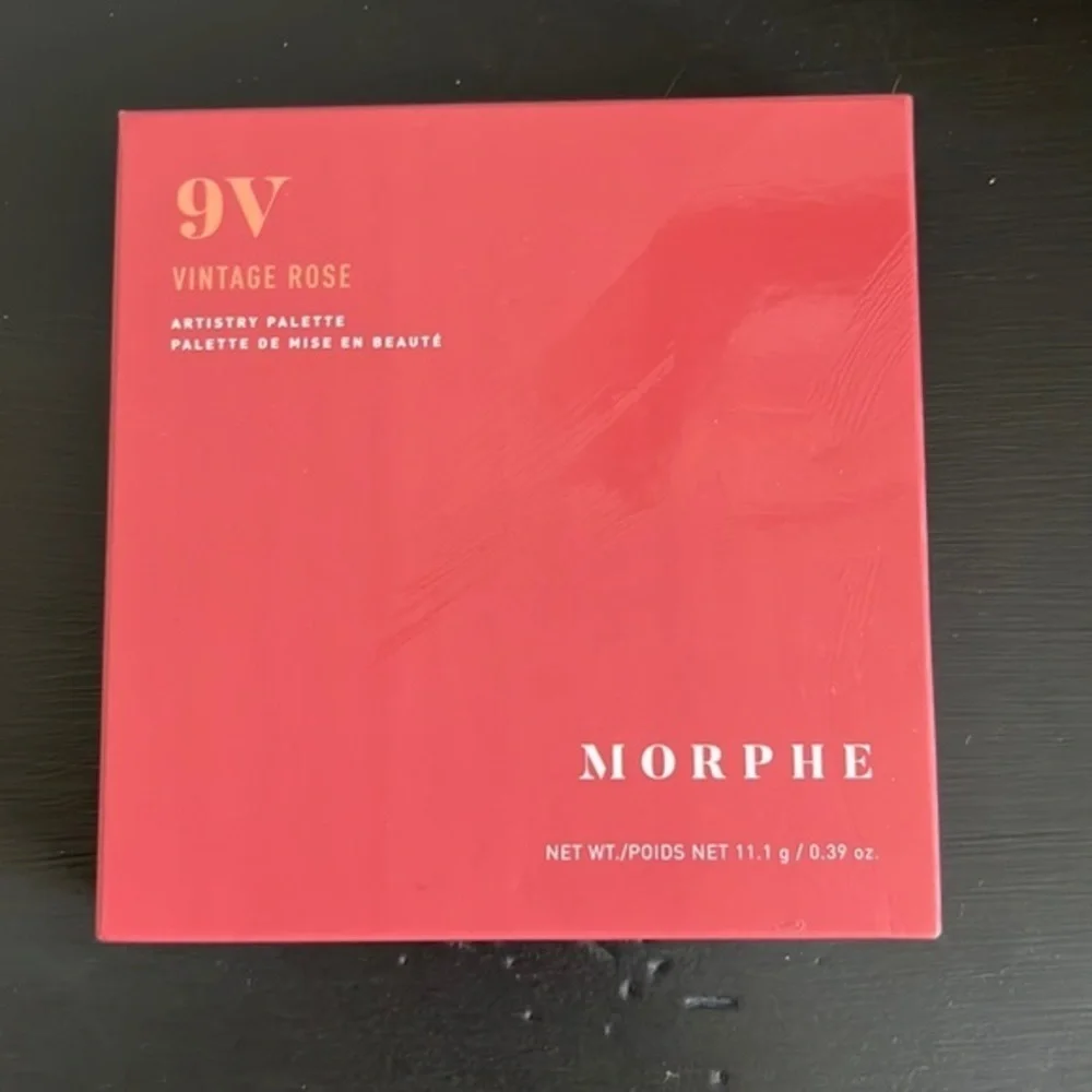 Morphe 9V Vintage Rose Artistry Eyeshadow Palette NIB